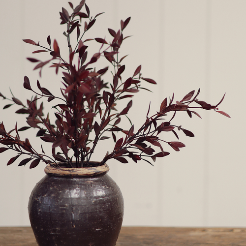 Artificial Plum Willow Leaf Stem