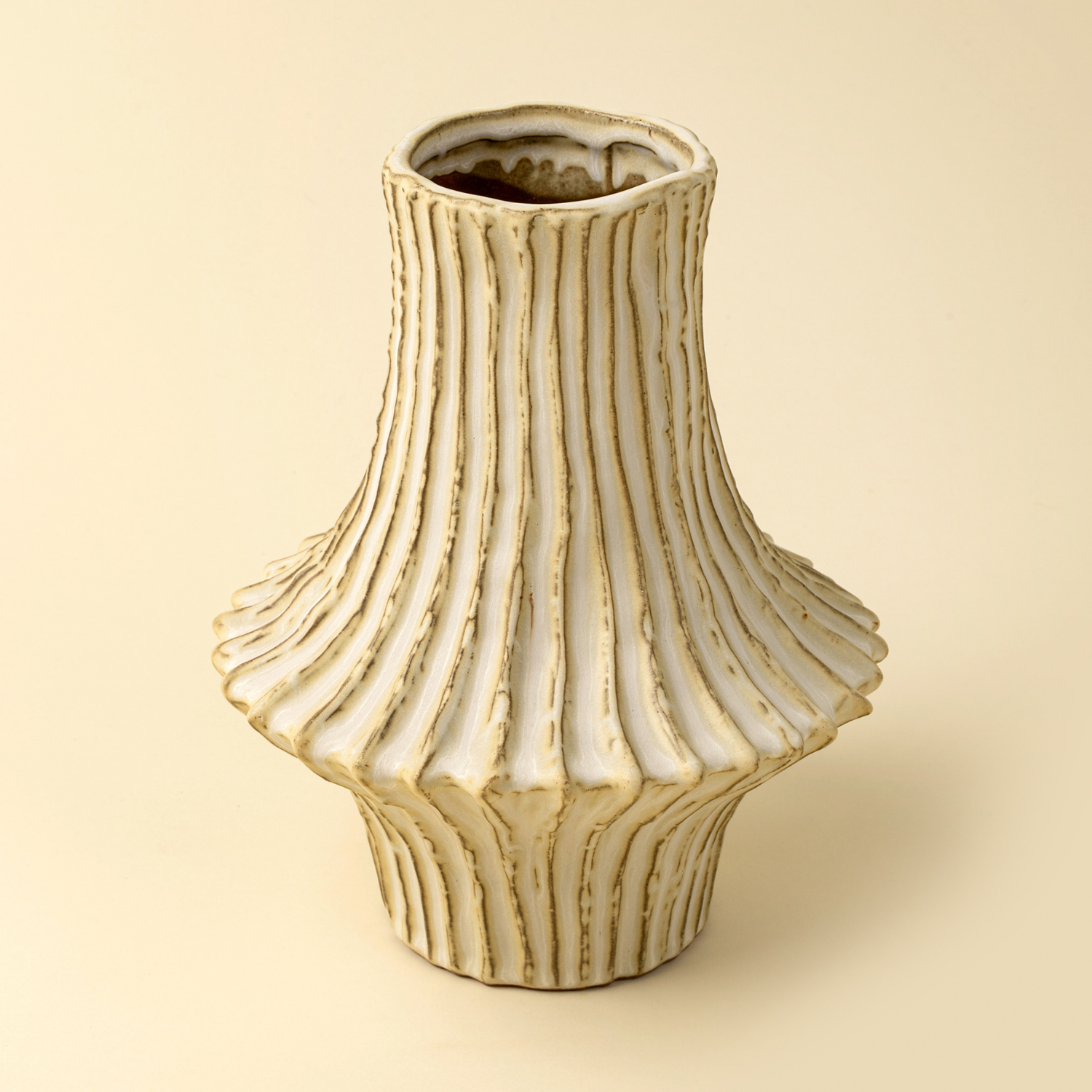 Flare Stoneware Vase