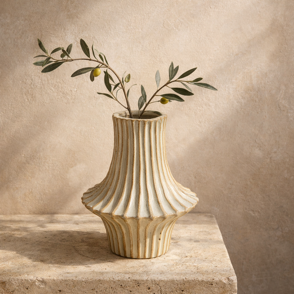 Flare Stoneware Vase