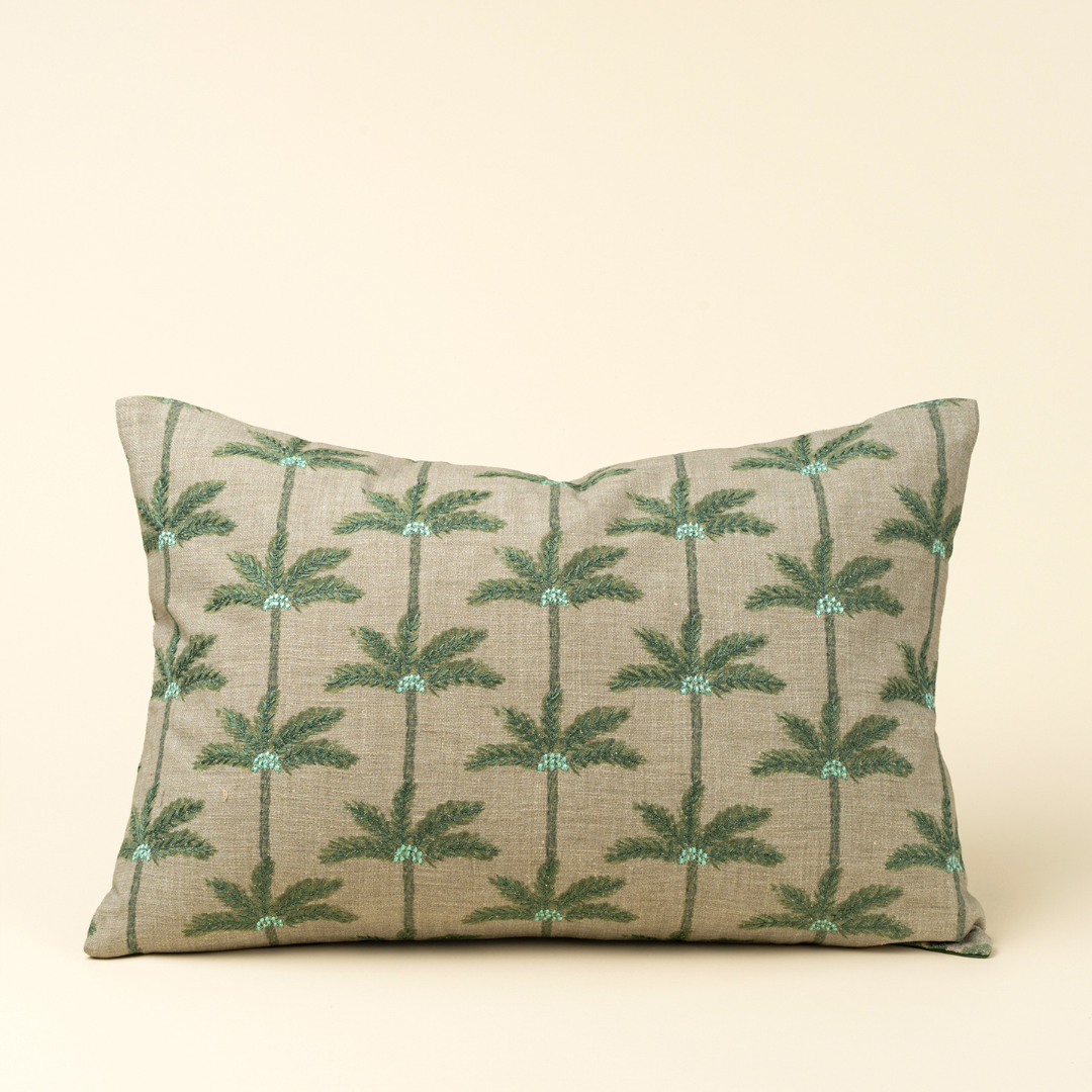 Tropics Kidney Toss Pillow