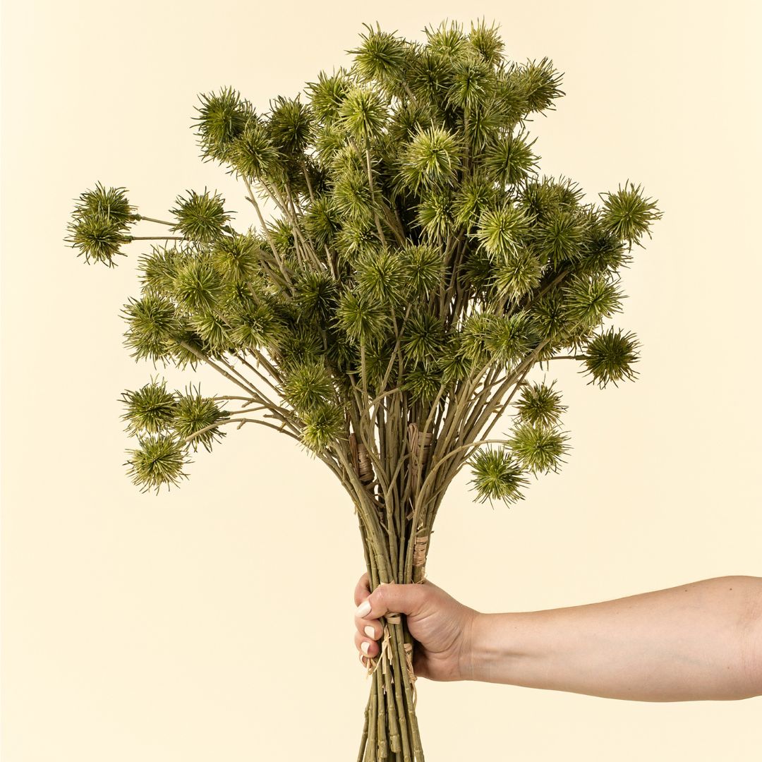 Artificial Chestnut Bloom Bouquet - Green