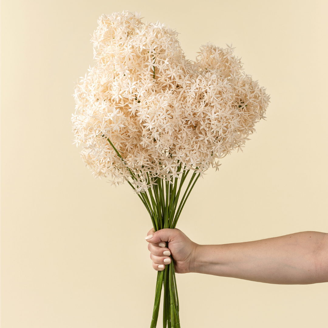 Artificial Allium Floral Spray