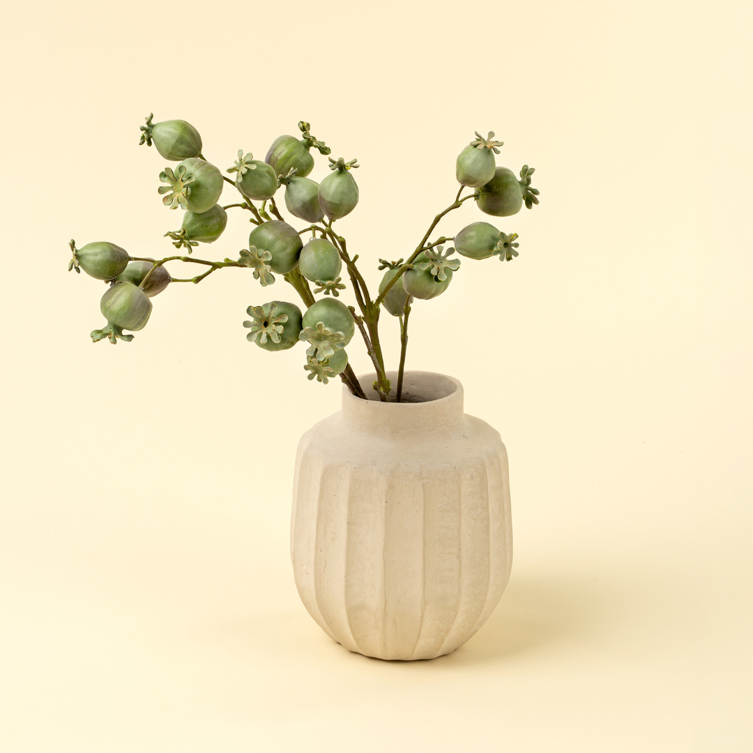 Artificial Poppy Pod