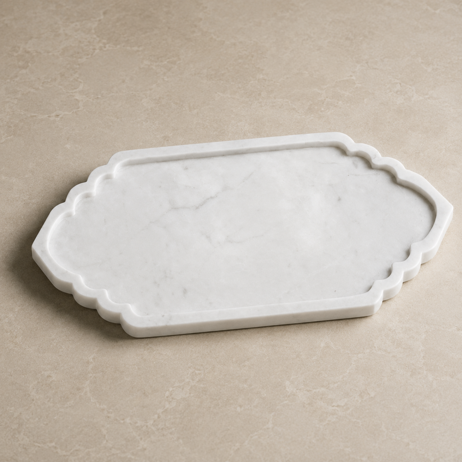 Arabesque Marble Tray
