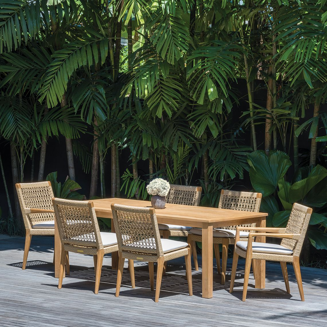 Kingsley Bate Barcelona Teak Dining Armchair