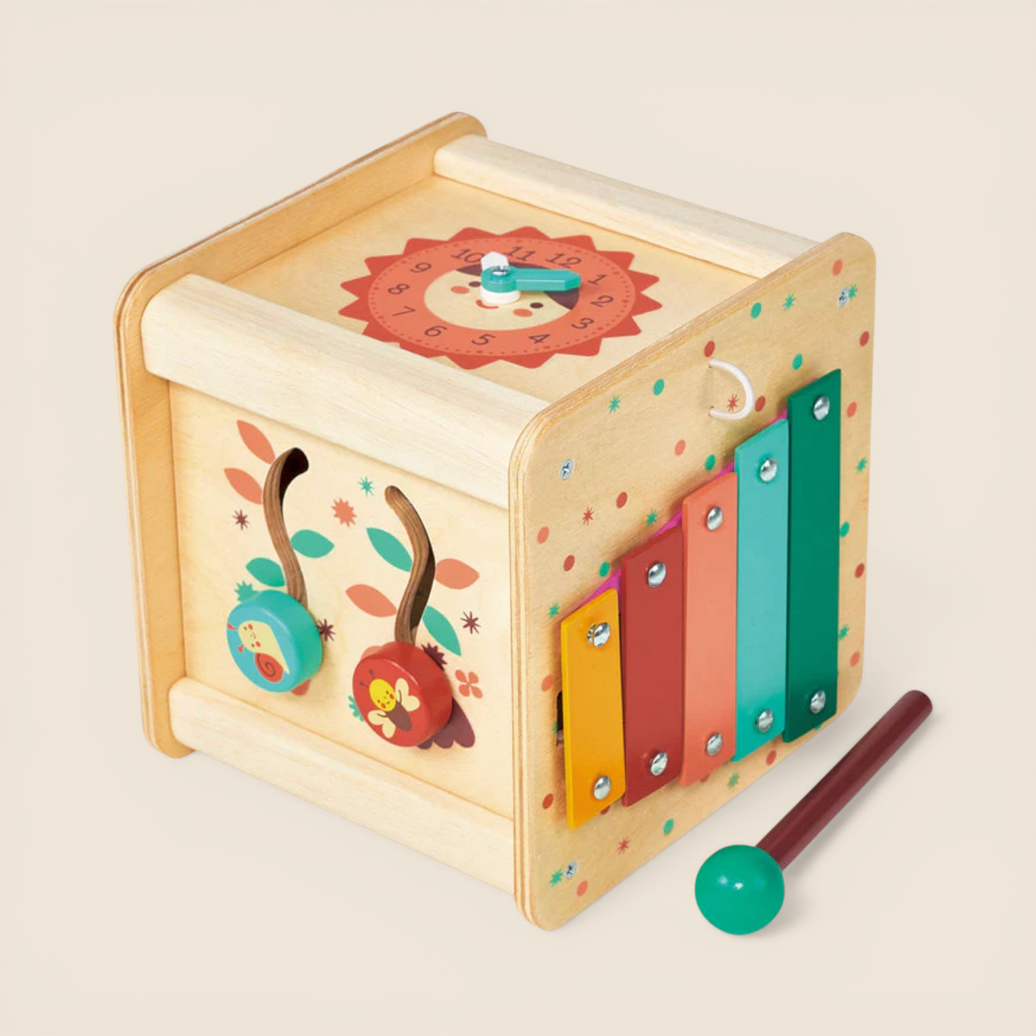 Kids Wood Activity Adventure Cube