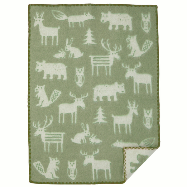 Festive Furries Forest Blanket