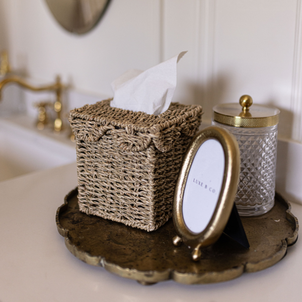 Seagrass Natural Tissue Box