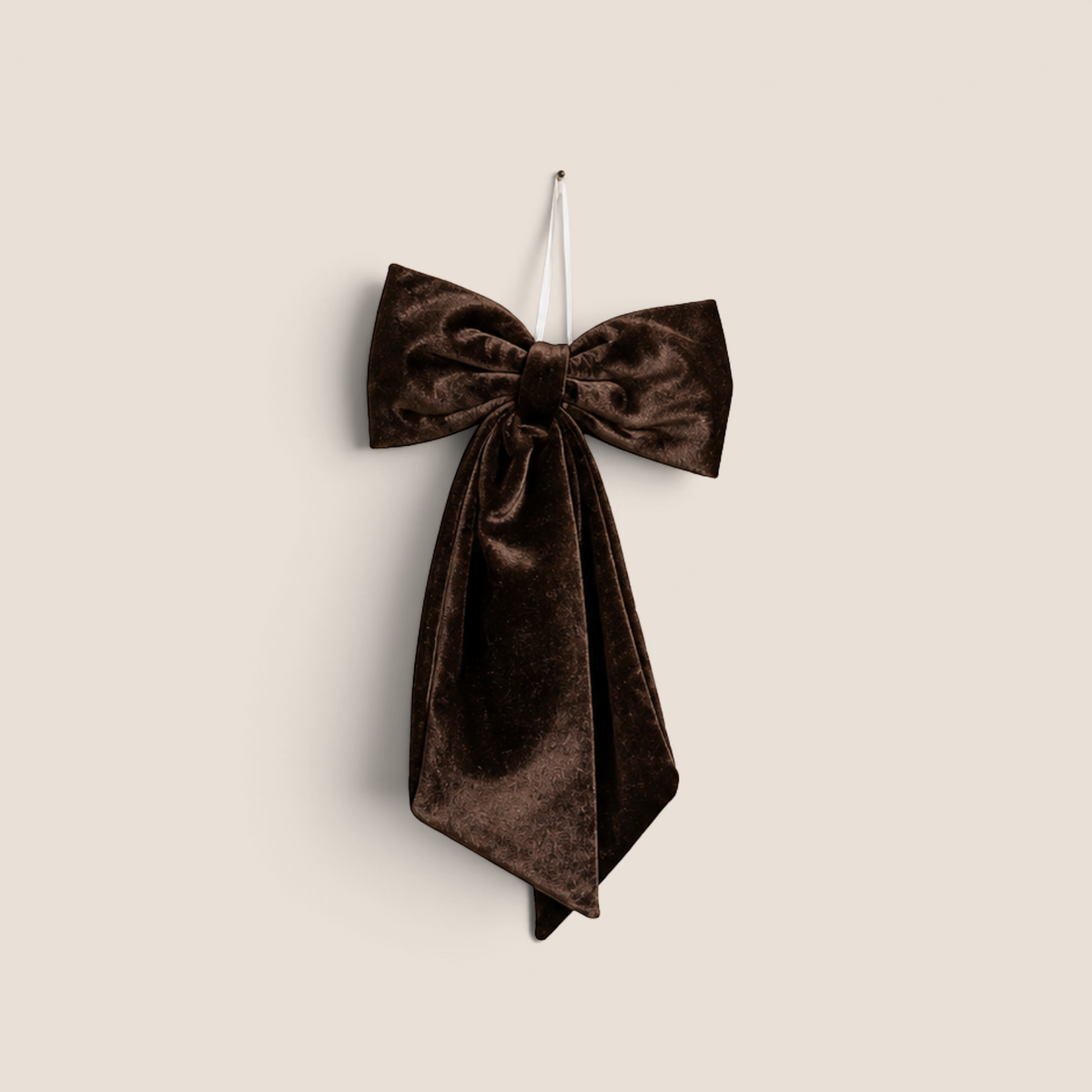 Pre-Lit Real Touch 6ft Cypress Green Garland & Bow Set - Hot Cocoa Brown (5 Pieces)