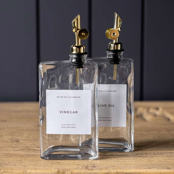 Oil & Vinegar 12oz Glass Cruet