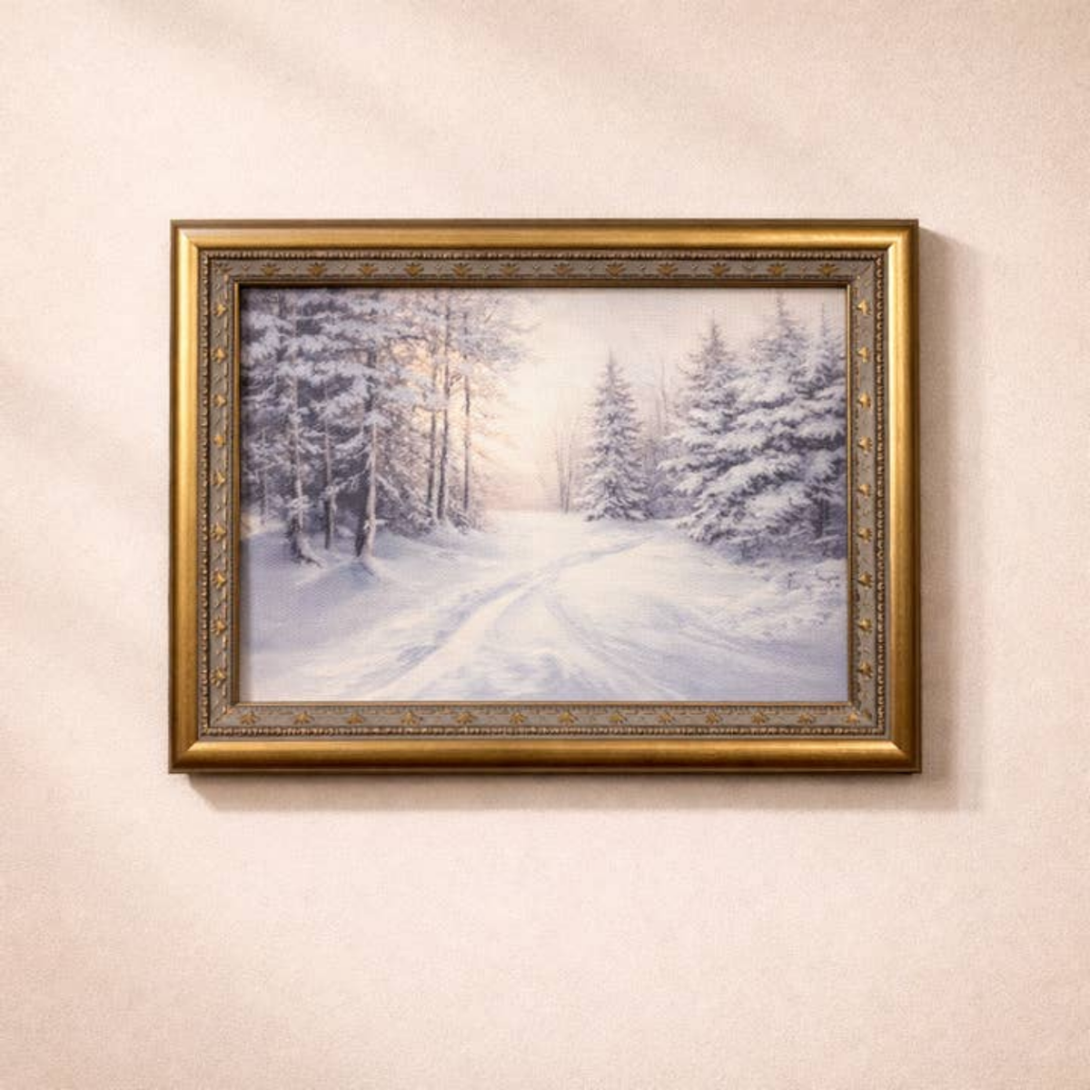 Frozen Woodland Framed Wall Art