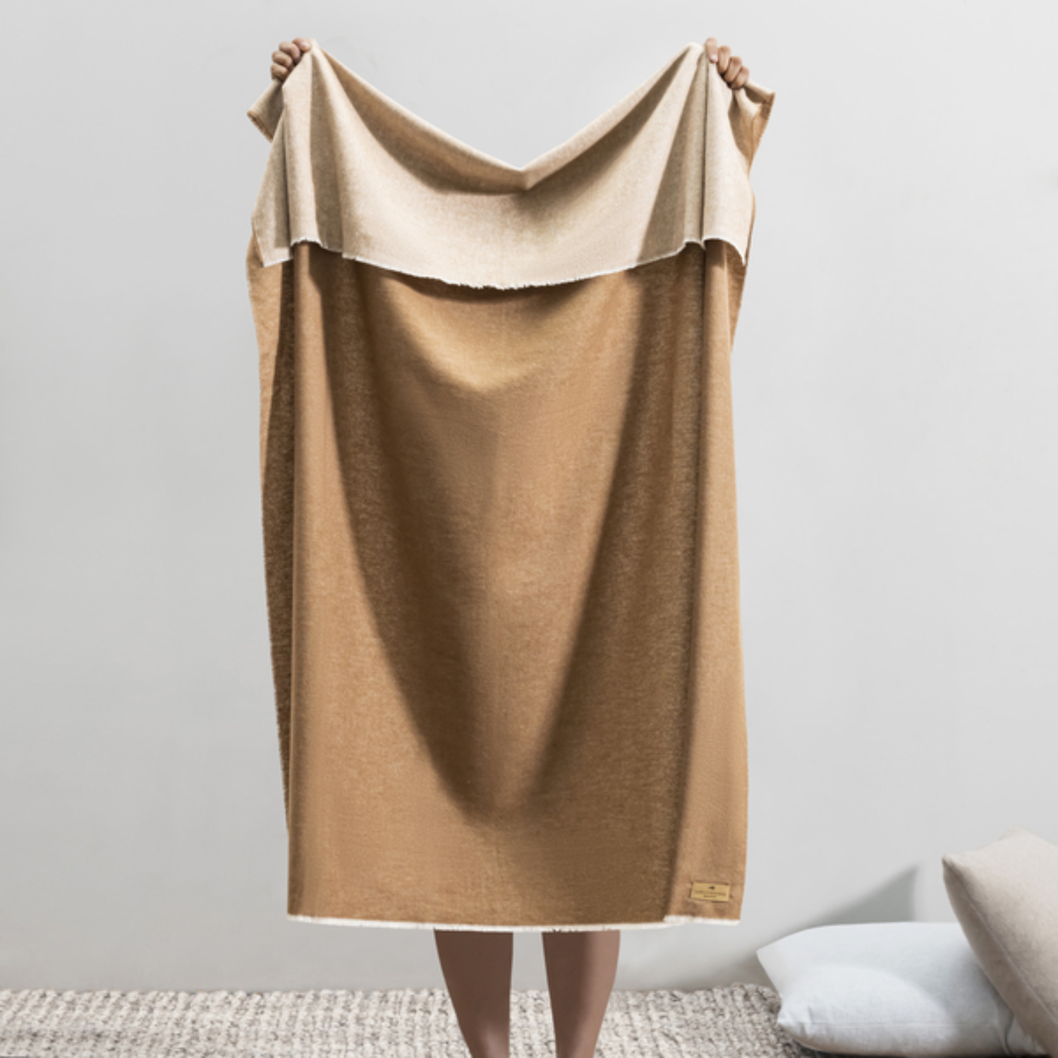 Alpine Cotton Throw Blanket - Pinecone