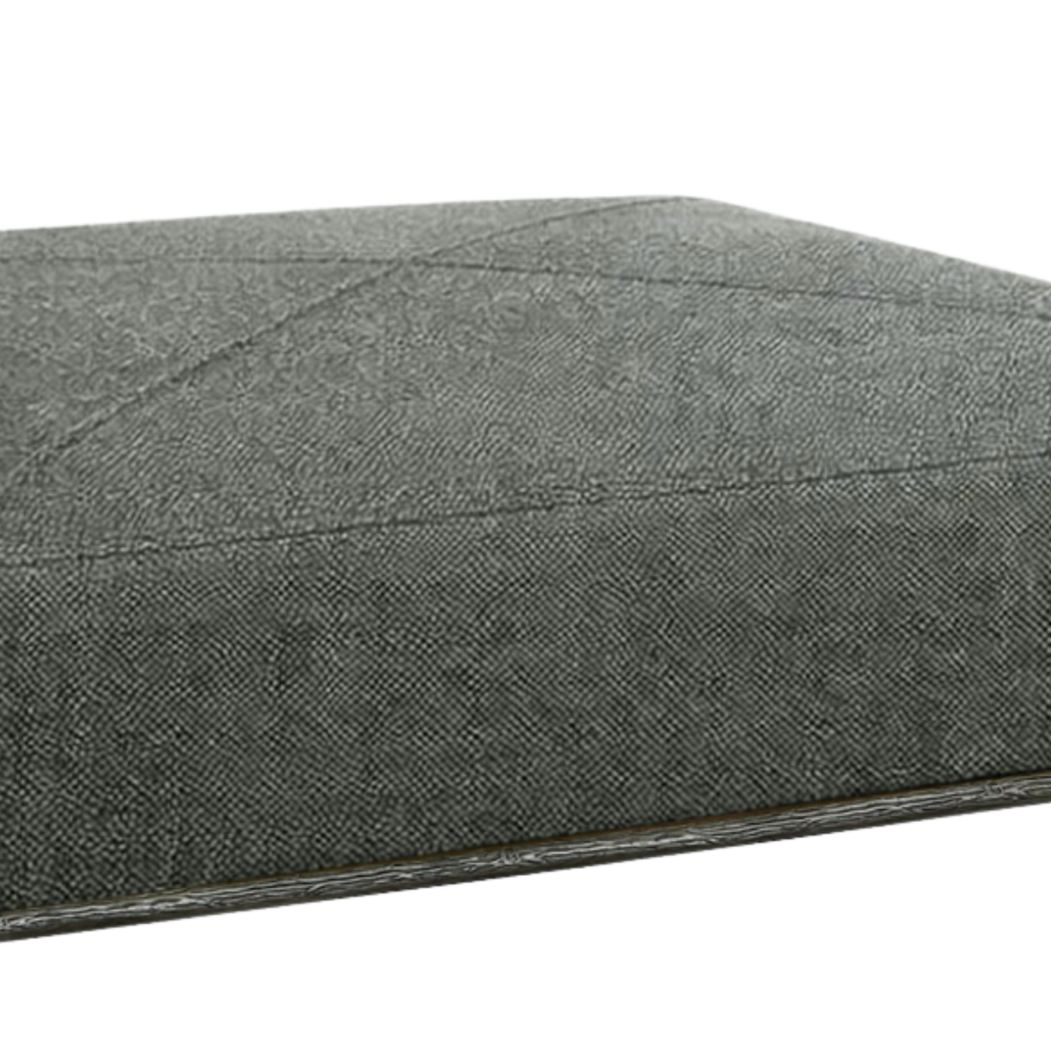 York 45" Rectangle Ottoman - Crypton® Laguna Coal