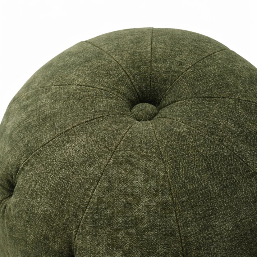 Levis Tufted Ottoman - Astor Hemlock
