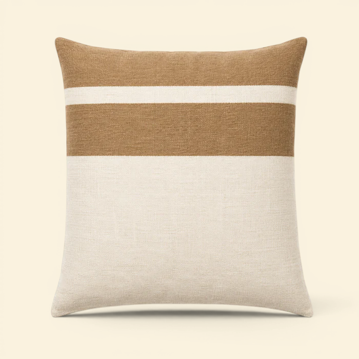 Homestead 20" Linen Toss Pillow  - Rail Stripe