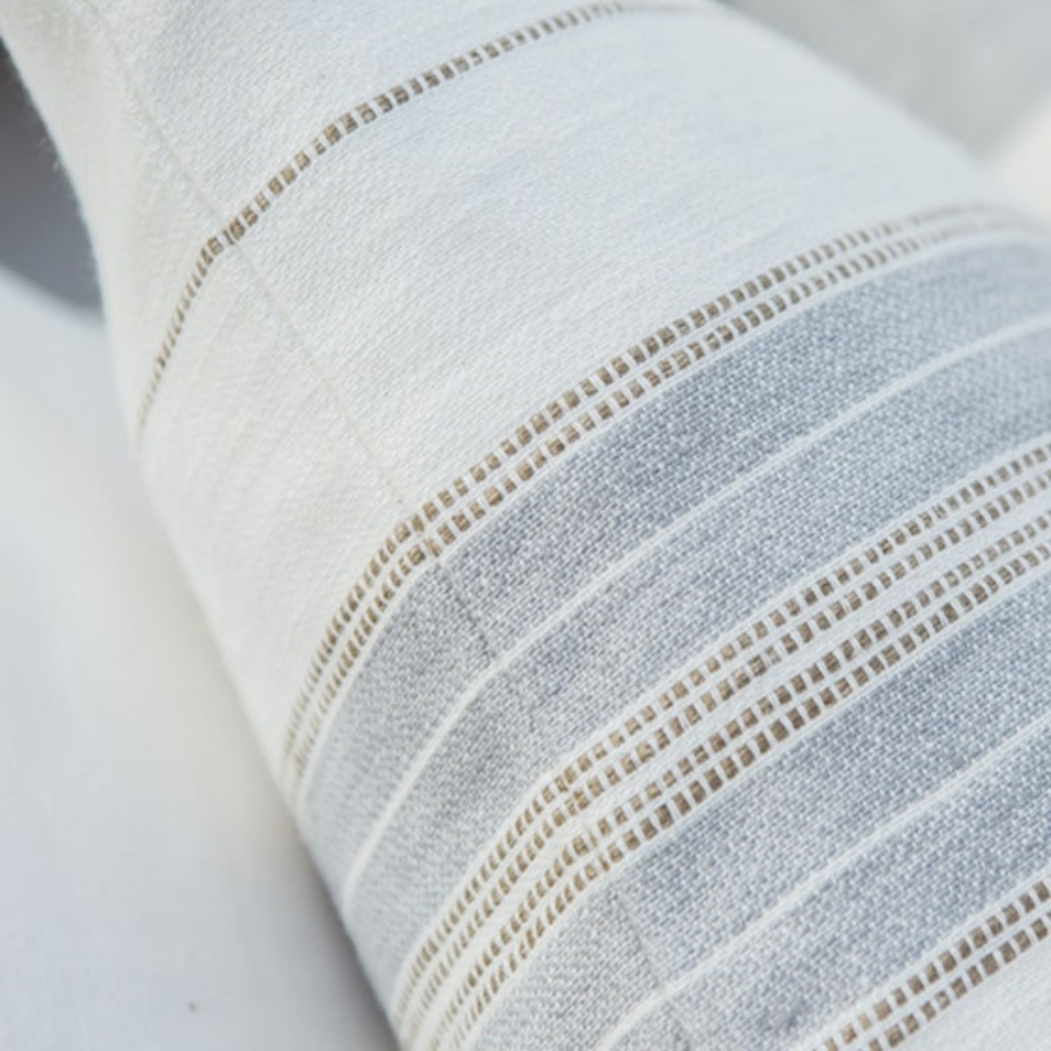 Seaside 25" Linen Toss Pillow - Multi Stripe
