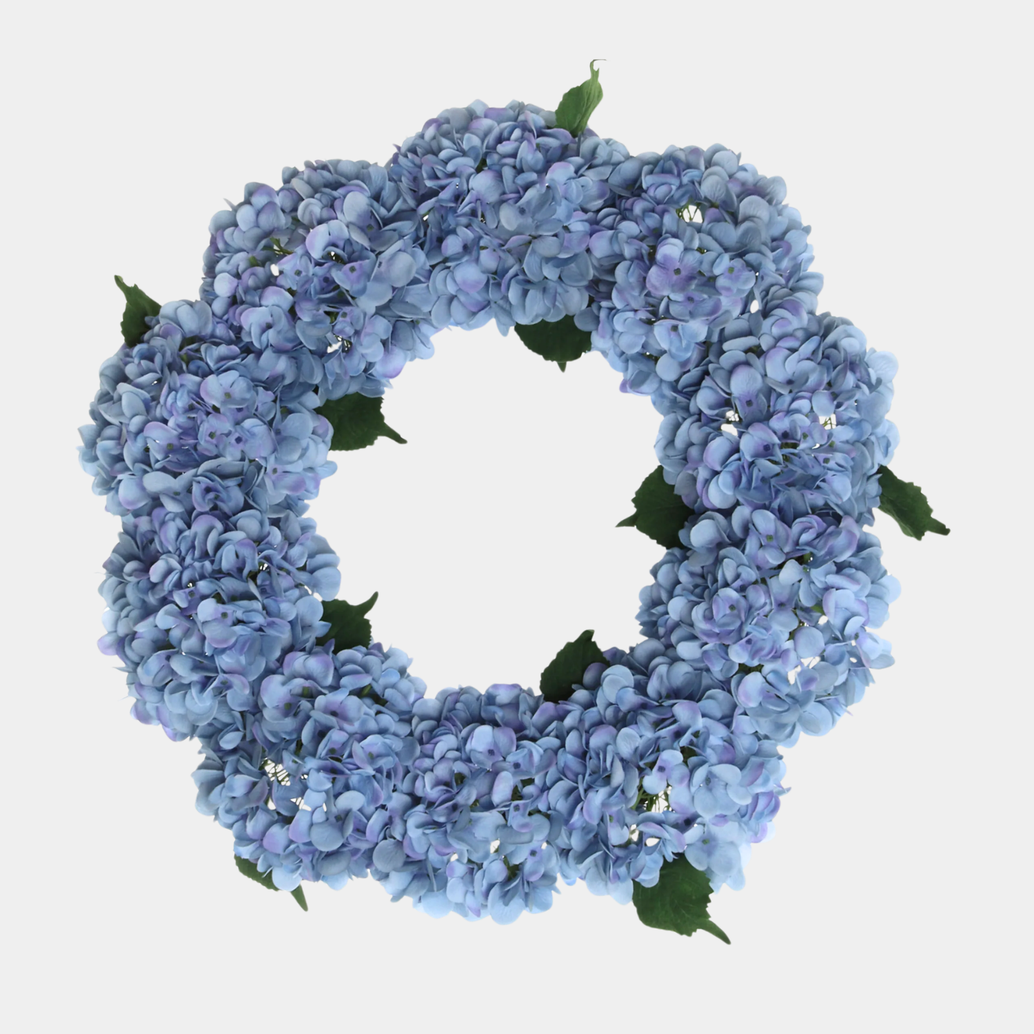 Artificial Blue Hydrangea 24" Wreath