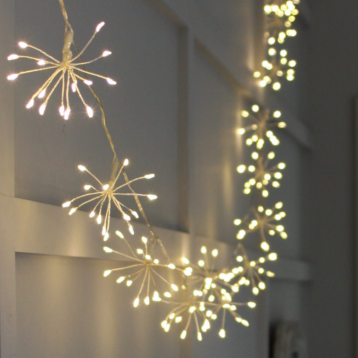 Fireworks Silver String Lights