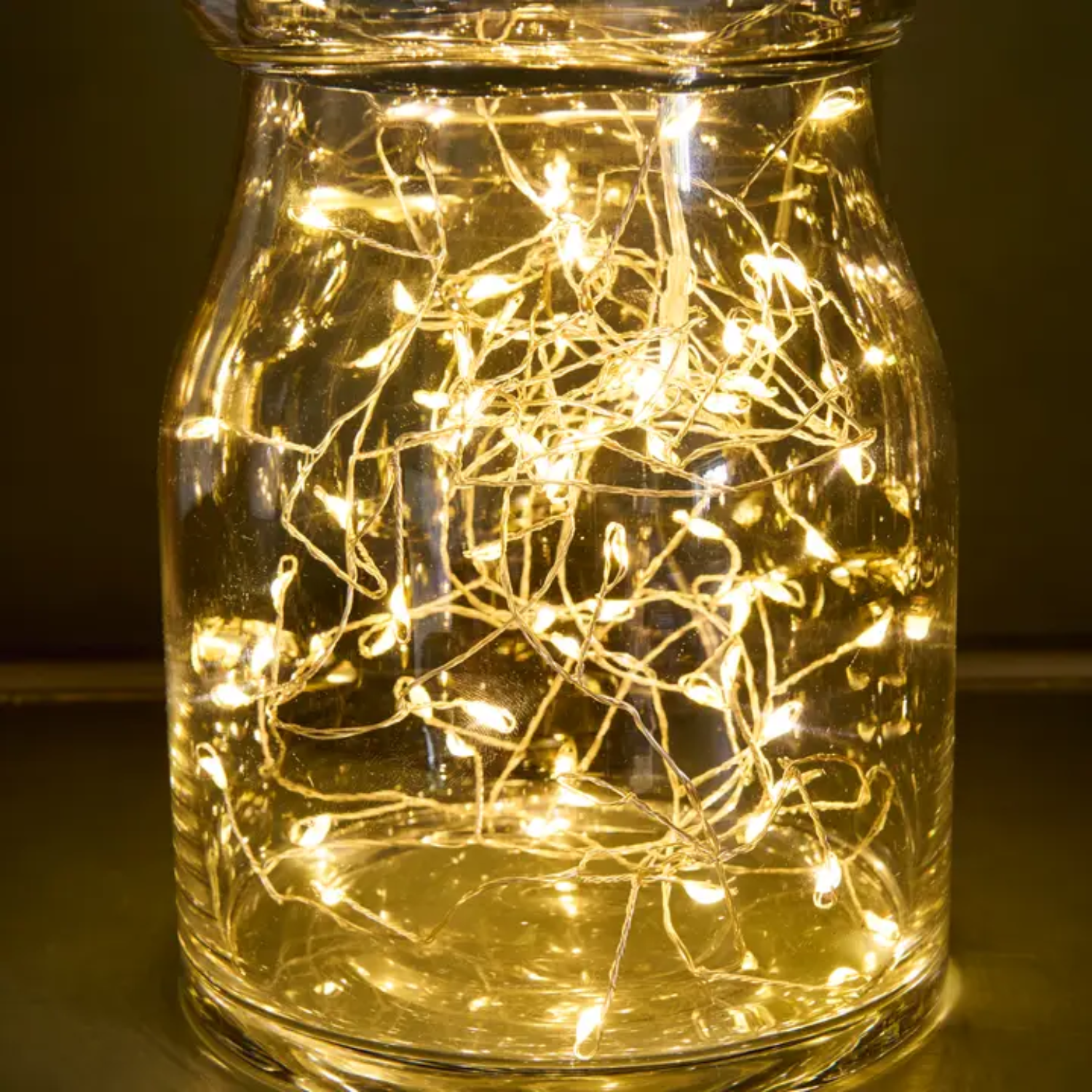Gem Indoor Silver String Lights