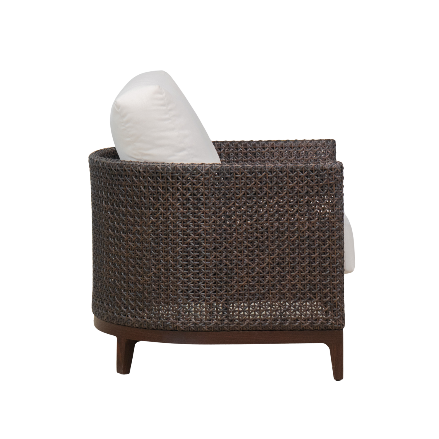 Nottingham Espresso Wicker Lounge Chair