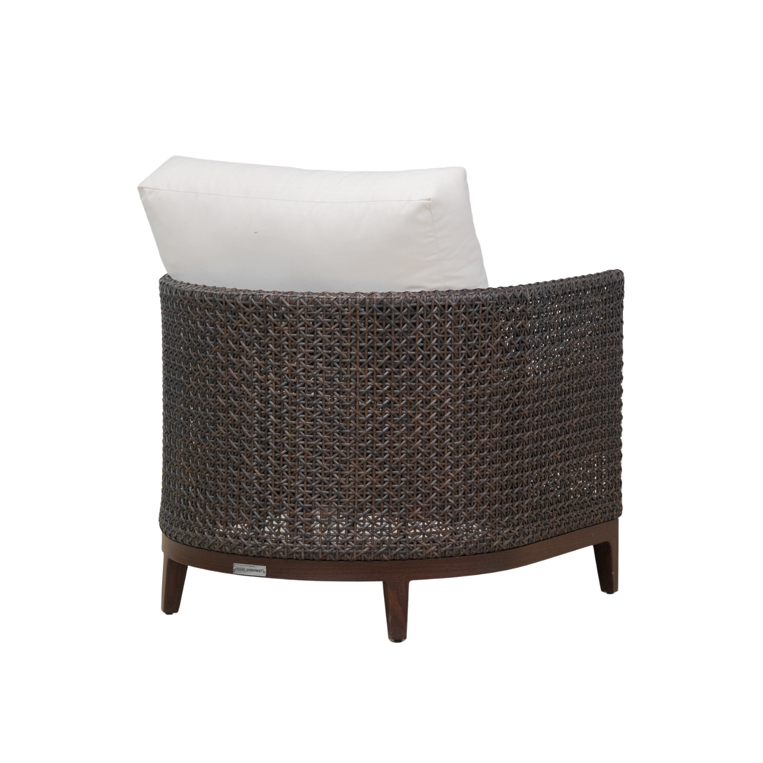 Nottingham Espresso Wicker Lounge Chair