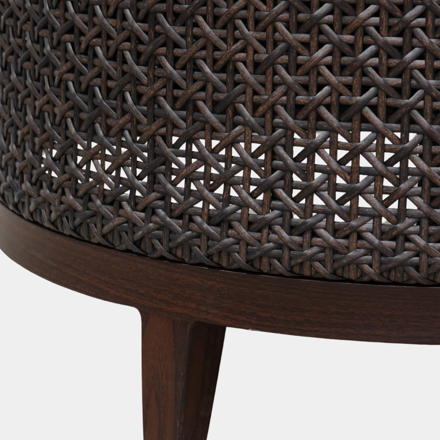 Nottingham Espresso Wicker Lounge Chair