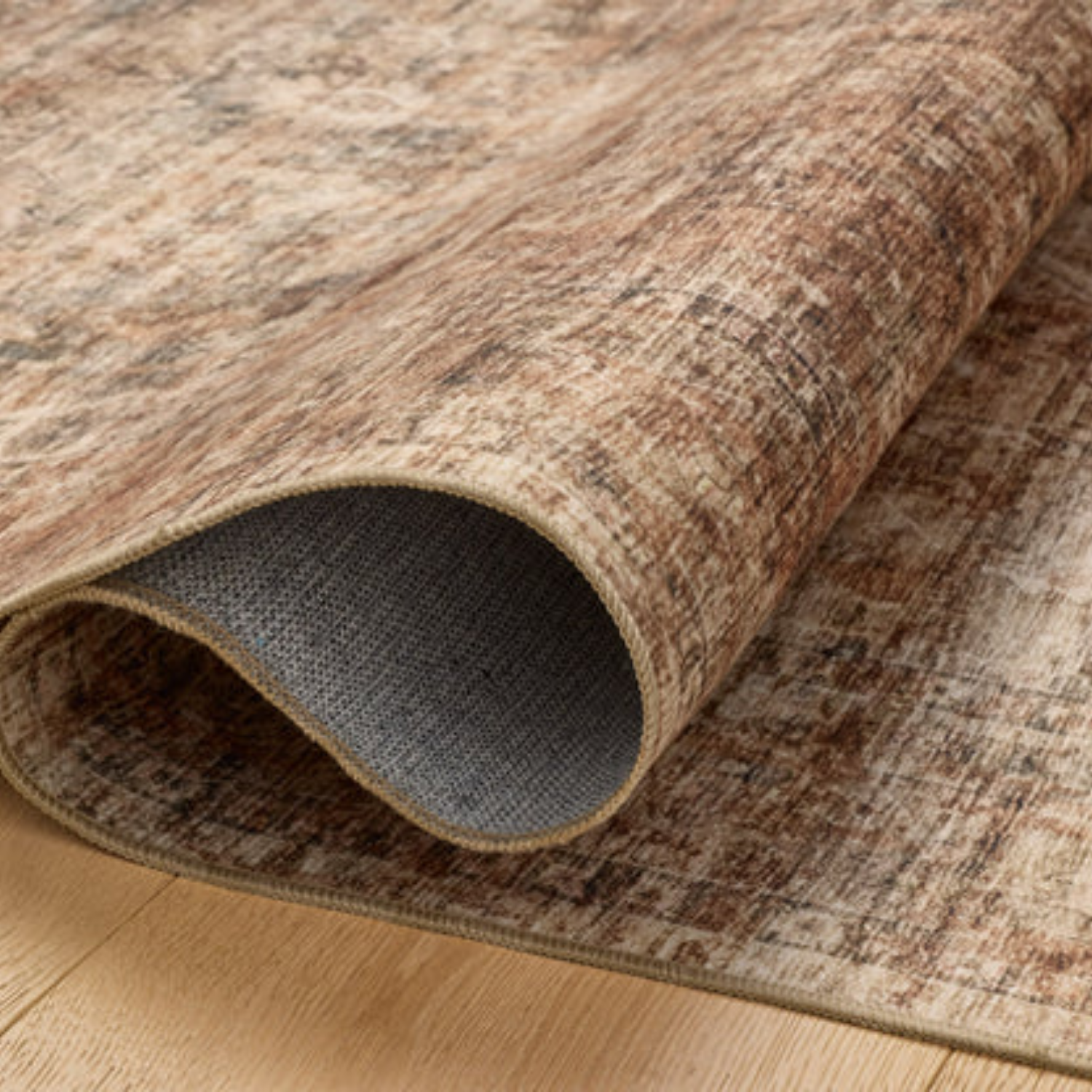 Loloi II Anniston Clay/Charcoal Washable Rug