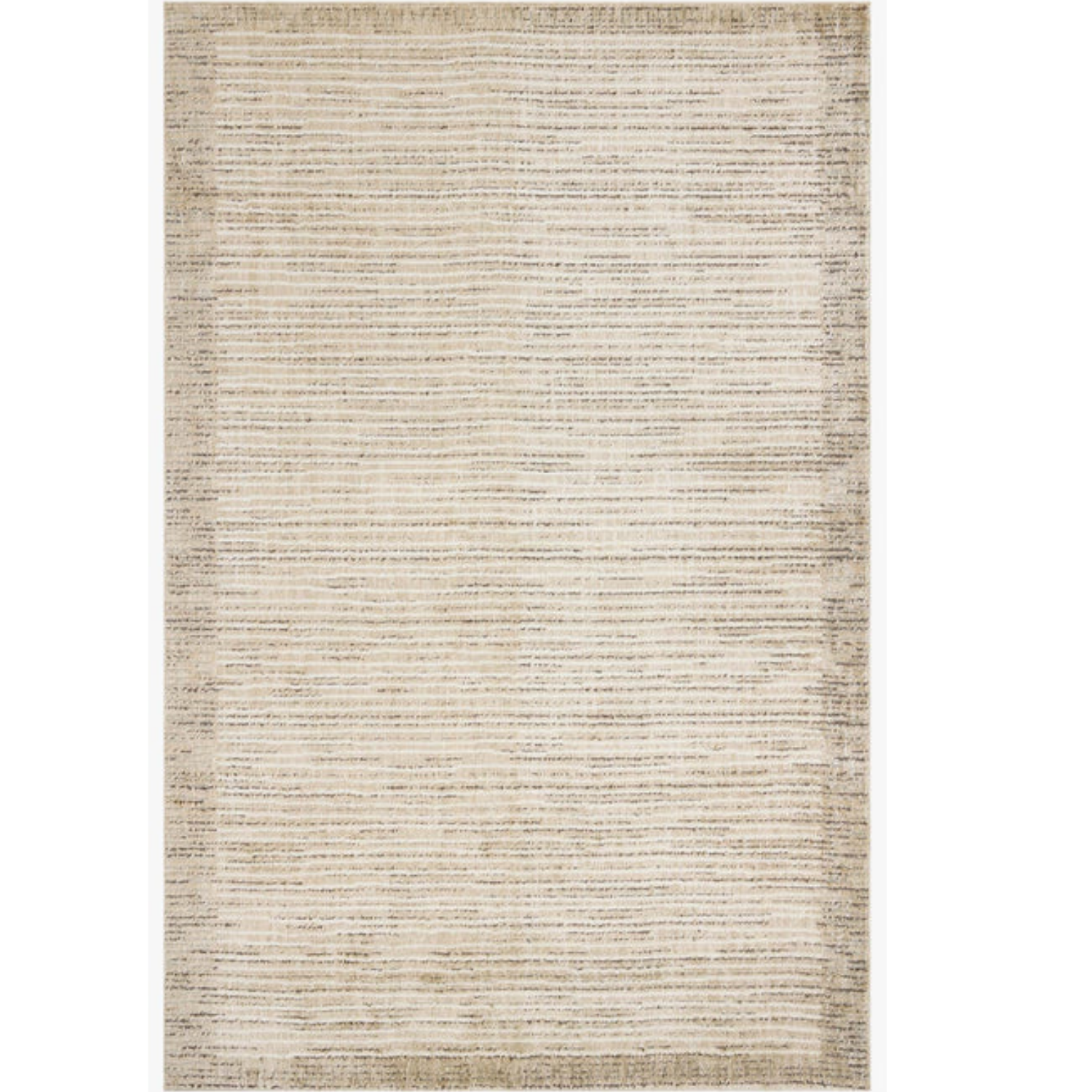 Jeremiah Brent x Loloi Bleecker Sand/Charcoal Rug