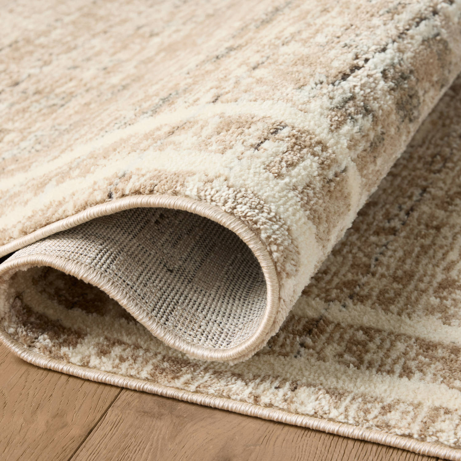 Jeremiah Brent x Loloi Bleecker Khaki/Natural Rug