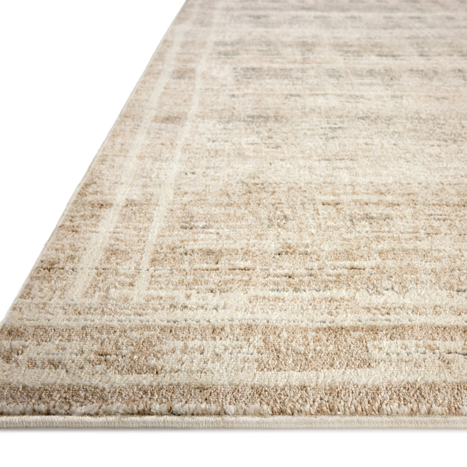 Jeremiah Brent x Loloi Bleecker Khaki/Natural Rug