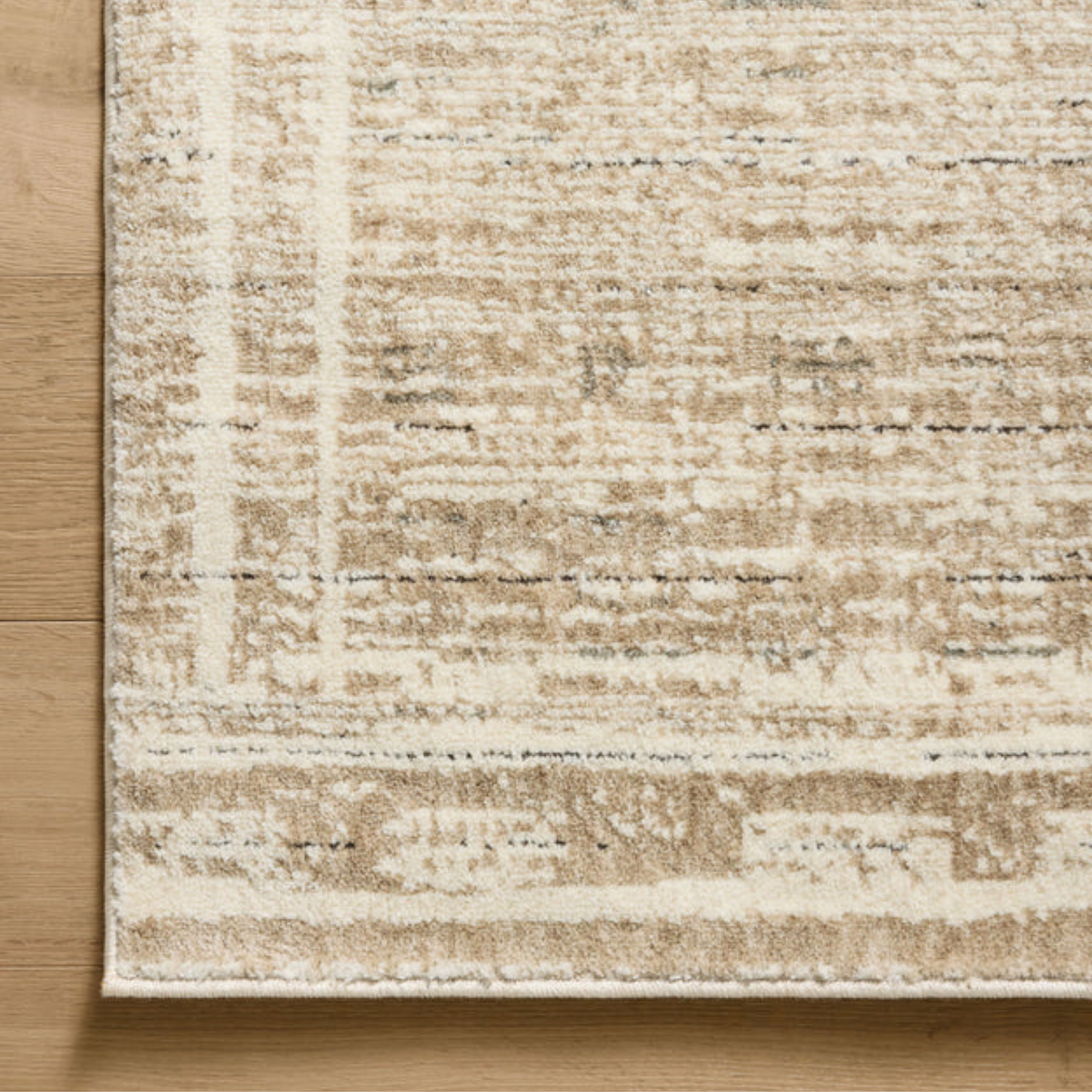 Jeremiah Brent x Loloi Bleecker Khaki/Natural Rug