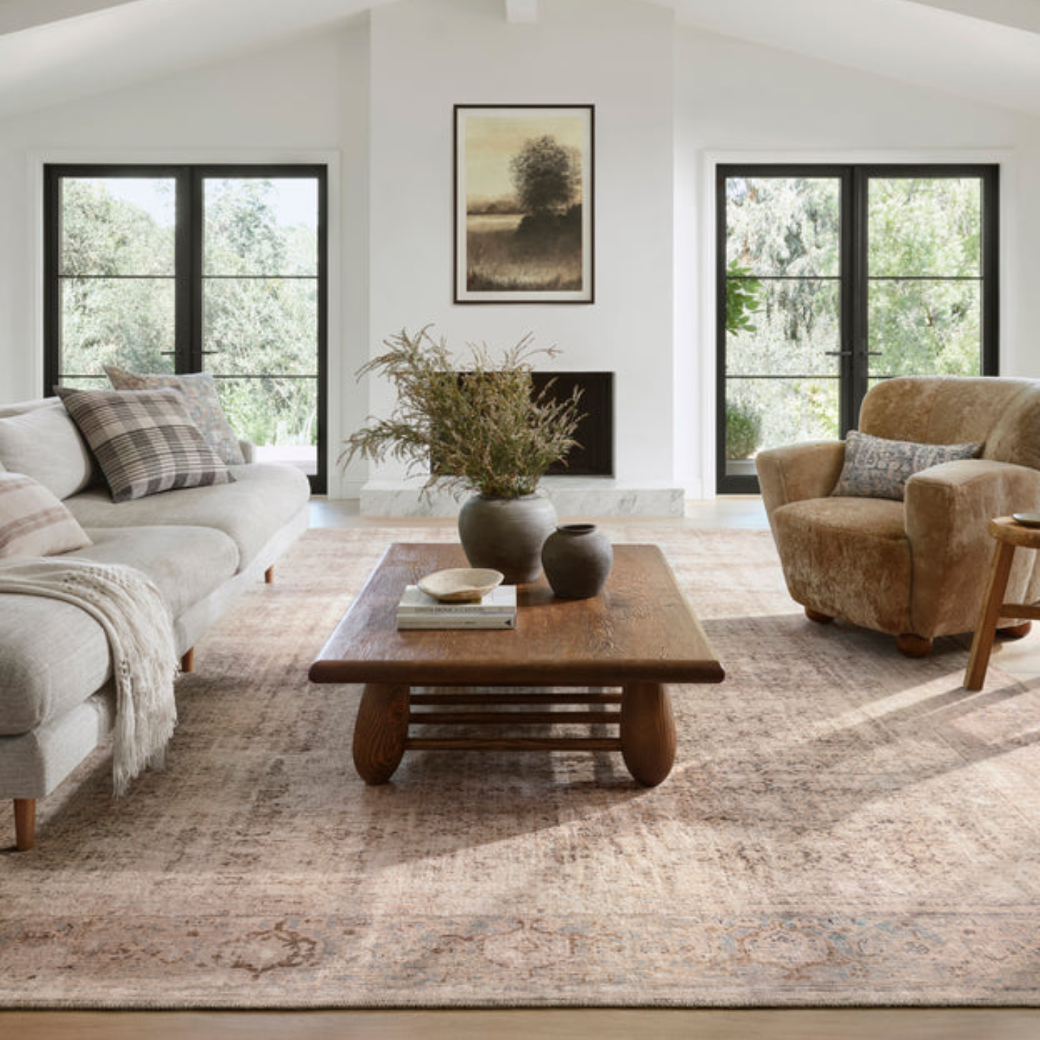 Amber Lewis x Loloi Georgie Ocean/Sand Rug