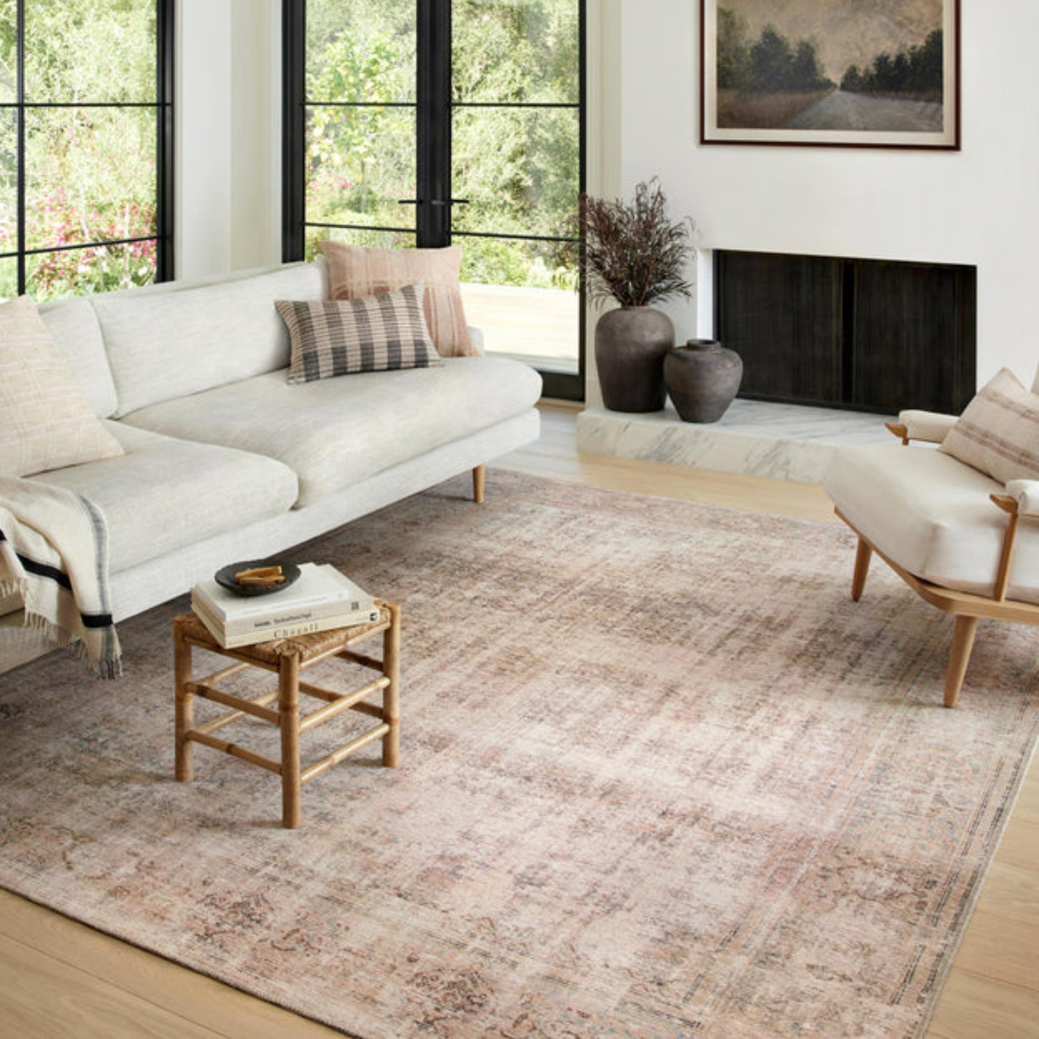 Amber Lewis x Loloi Georgie Ocean/Sand Rug