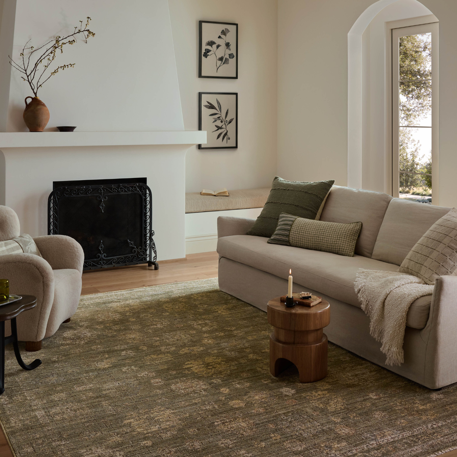 Loloi Priscilla Olive/Sand Indoor Rug