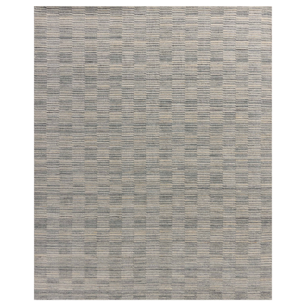 Amber Lewis x Loloi Marlowe Sky/Natural Wool Blend Rug