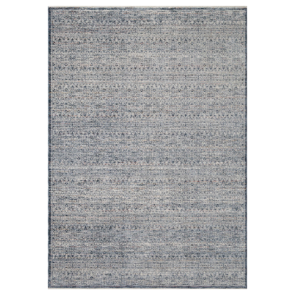 Amber Lewis x Loloi Zuma Denim/Ivory Rug