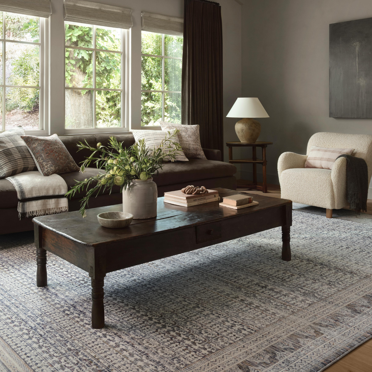 Amber Lewis x Loloi Zuma Ocean/ Multi Rug