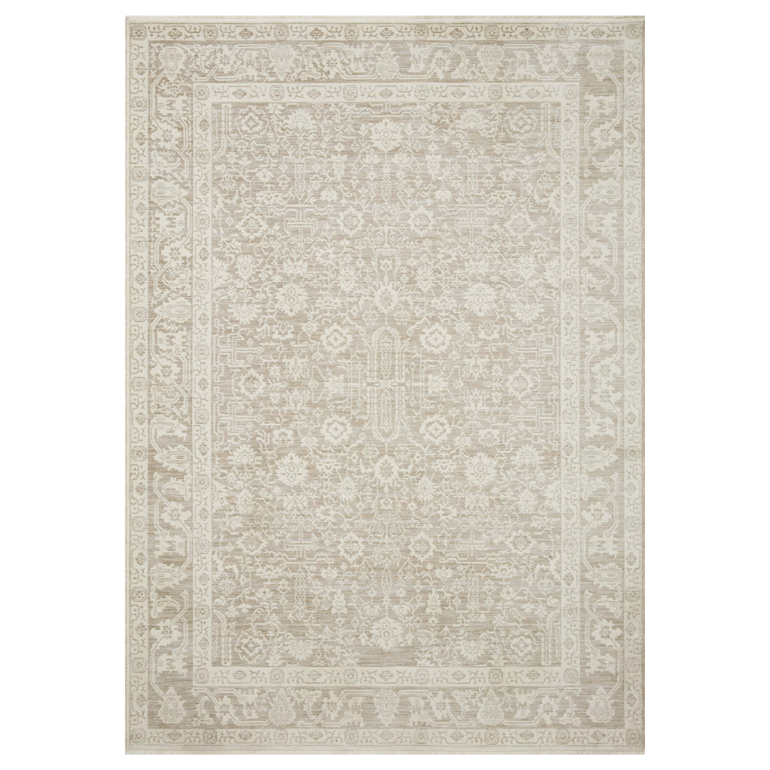 Amber Lewis x Loloi Zuma Sand/ Stone Rug