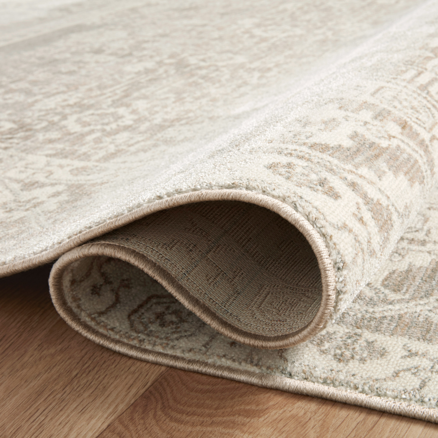 Amber Lewis x Loloi Zuma Sand/ Stone Rug