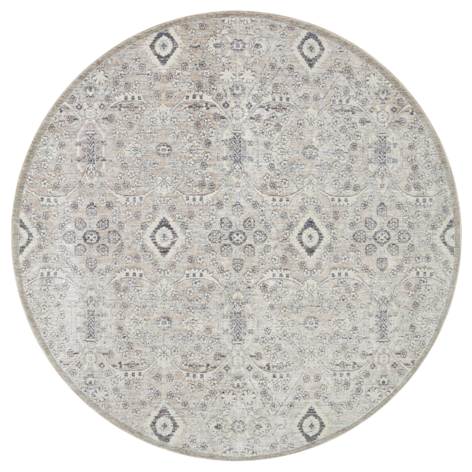 Amber Lewis x Loloi Zuma Silver/ Sky Rug