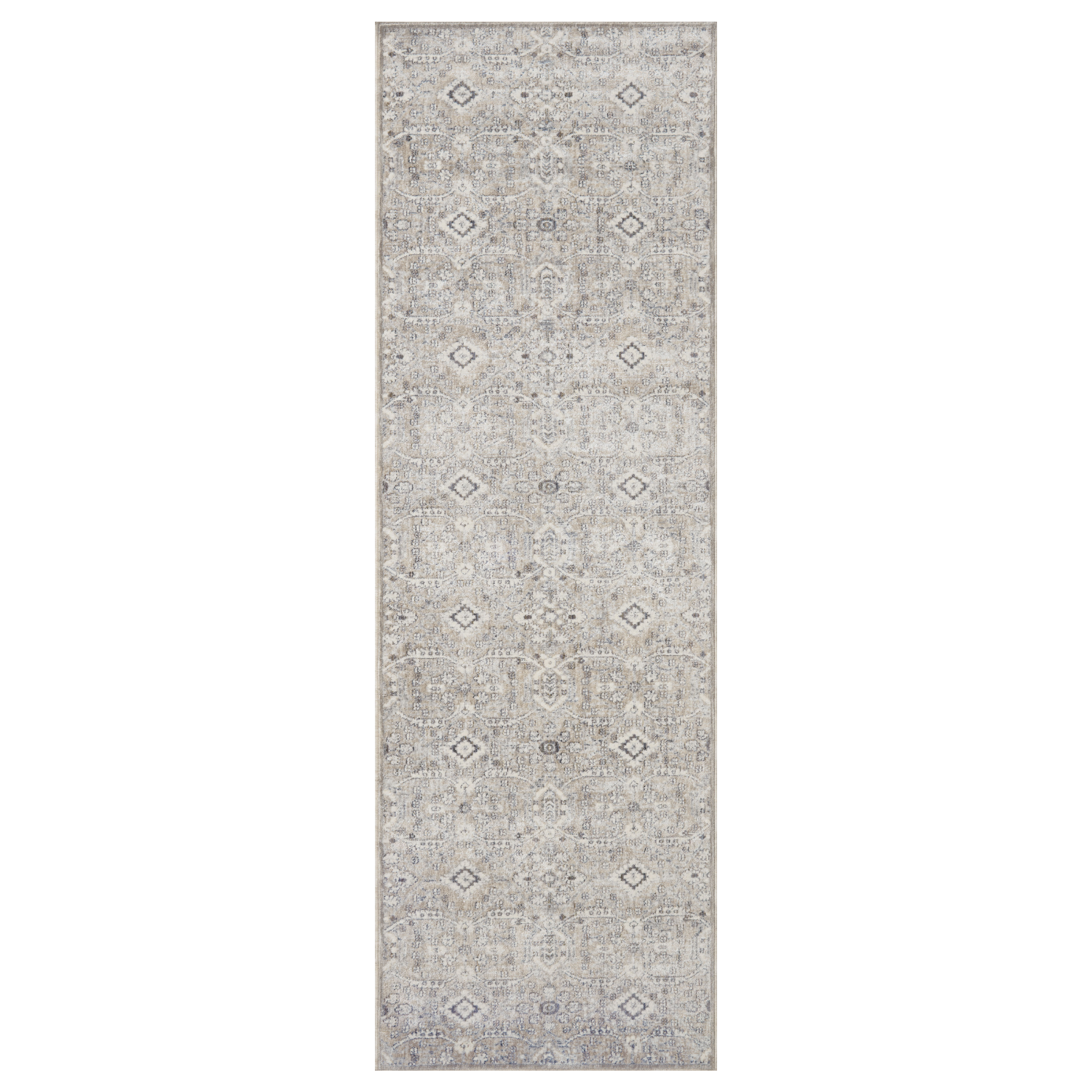 Amber Lewis x Loloi Zuma Silver/ Sky Rug