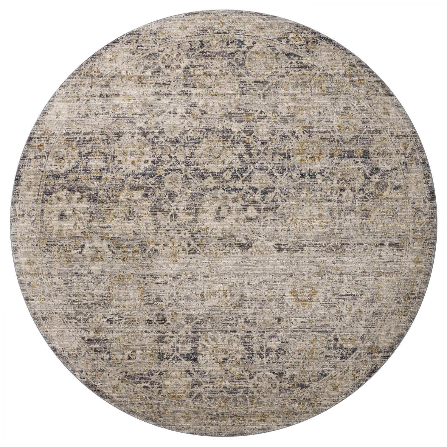 Jean Stoffer X Loloi Katherine Charcoal/ Gold Rug