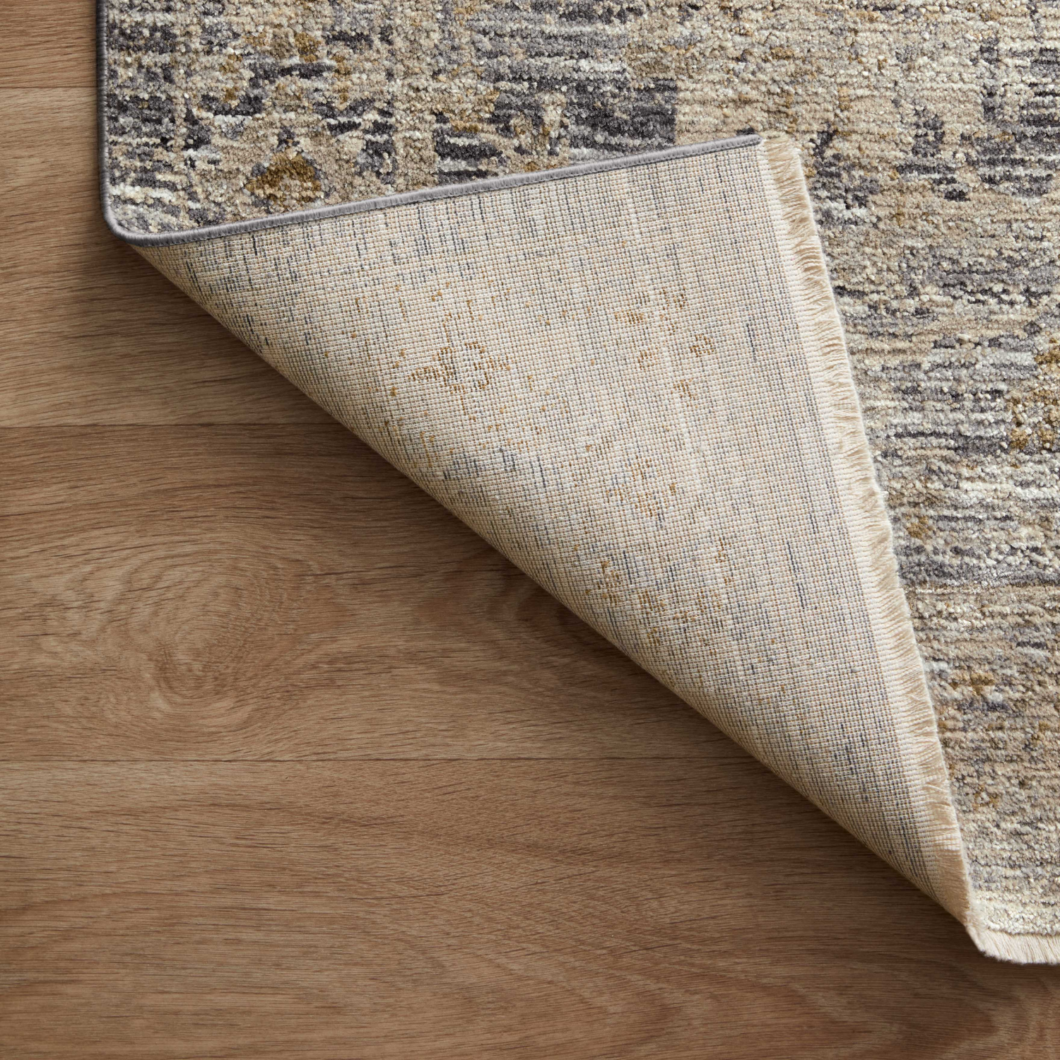 Jean Stoffer X Loloi Katherine Charcoal/ Gold Rug