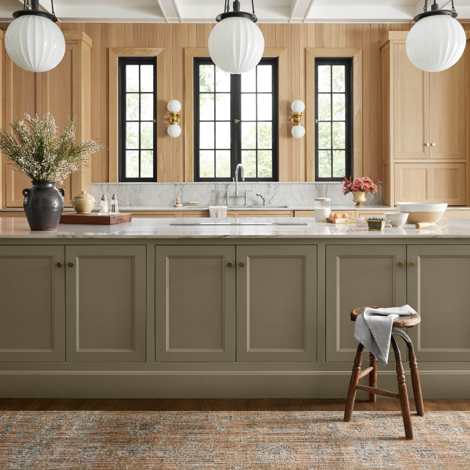 Jean Stoffer X Loloi Katherine Copper/ Steel Rug