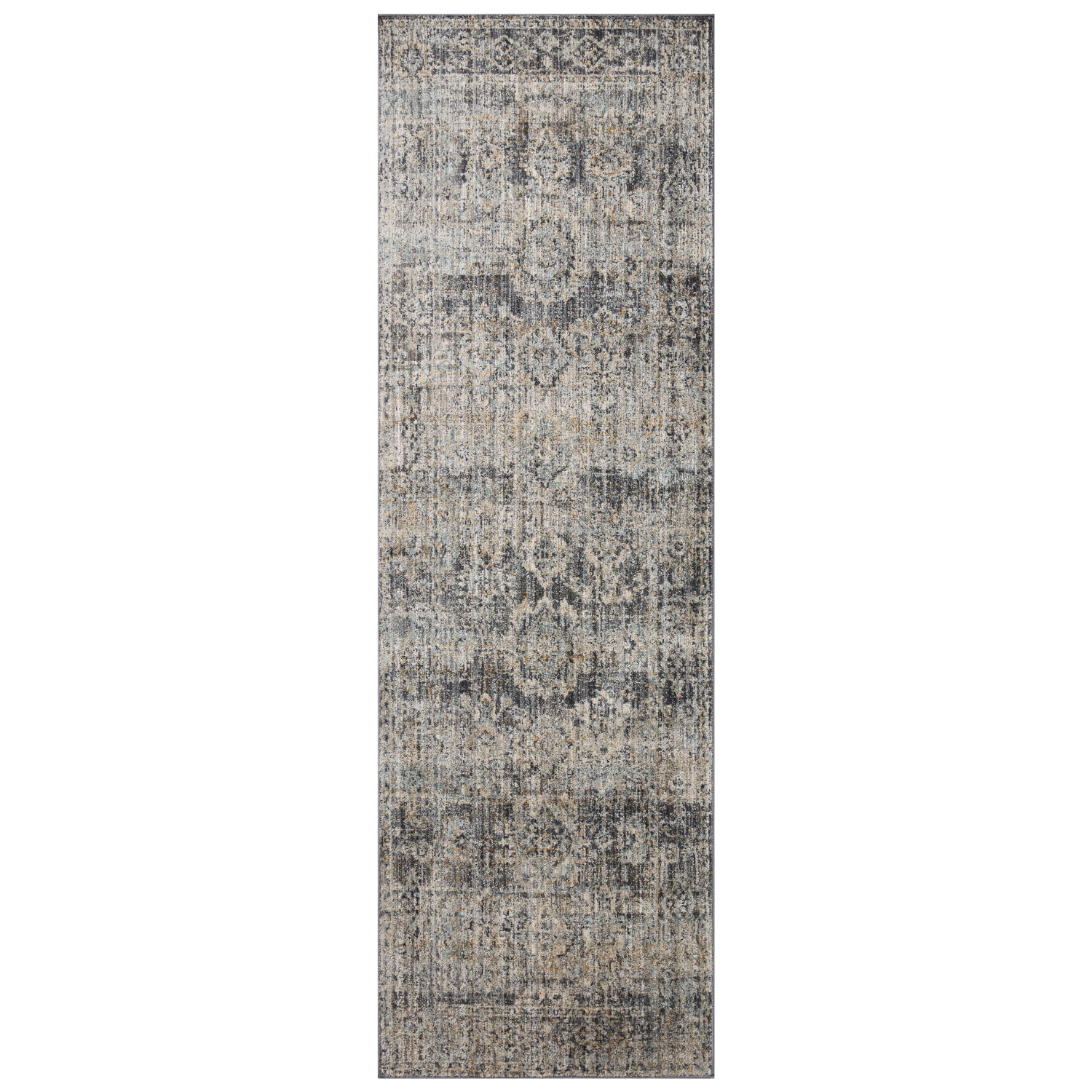 Jean Stoffer X Loloi Katherine Graphite/ Jade Rug
