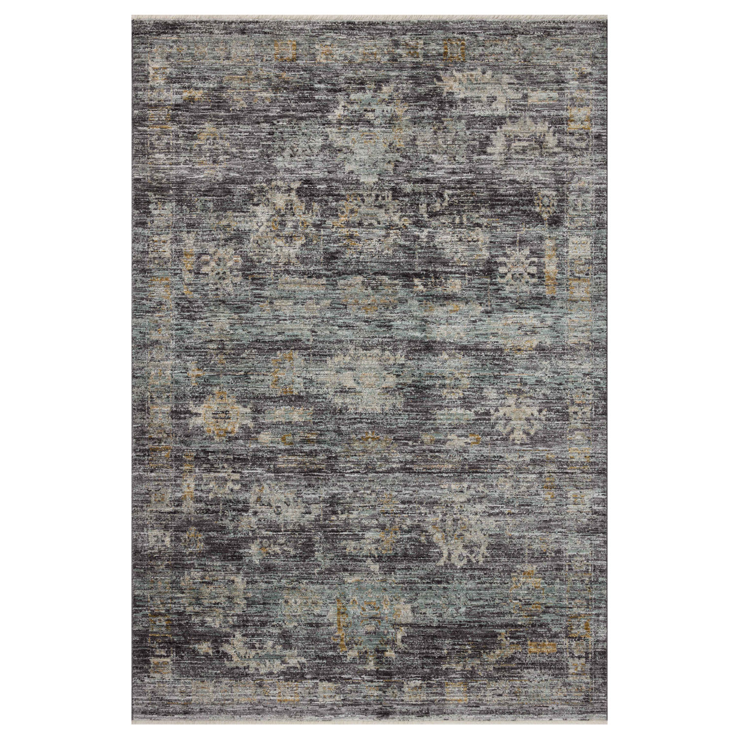 Jean Stoffer X Loloi Katherine Ink/ Jade Rug
