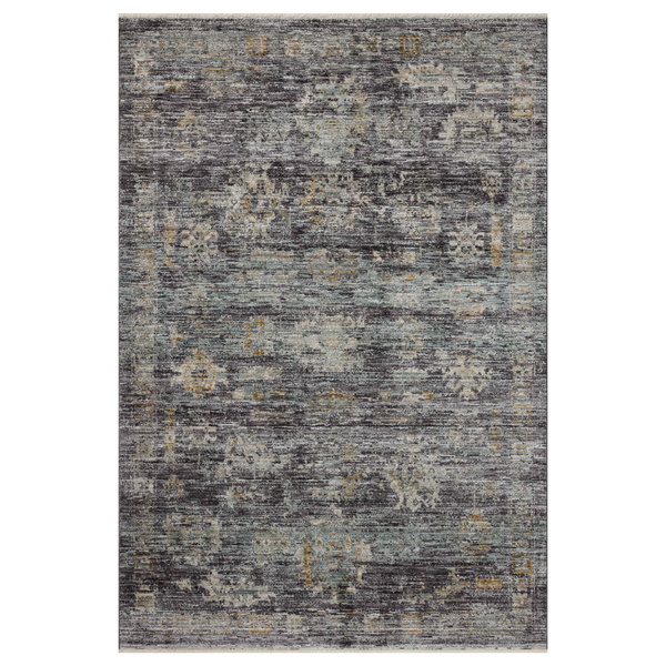 Jean Stoffer X Loloi Katherine Ink/ Jade Rug