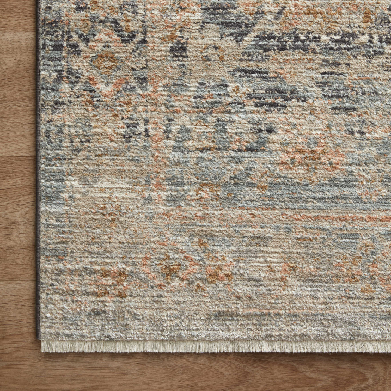 Jean Stoffer X Loloi Katherine Ocean/ Coral Rug