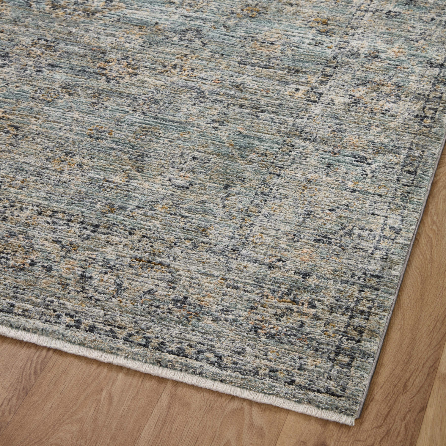 Jean Stoffer X Loloi Katherine Ocean/ Gold Rug