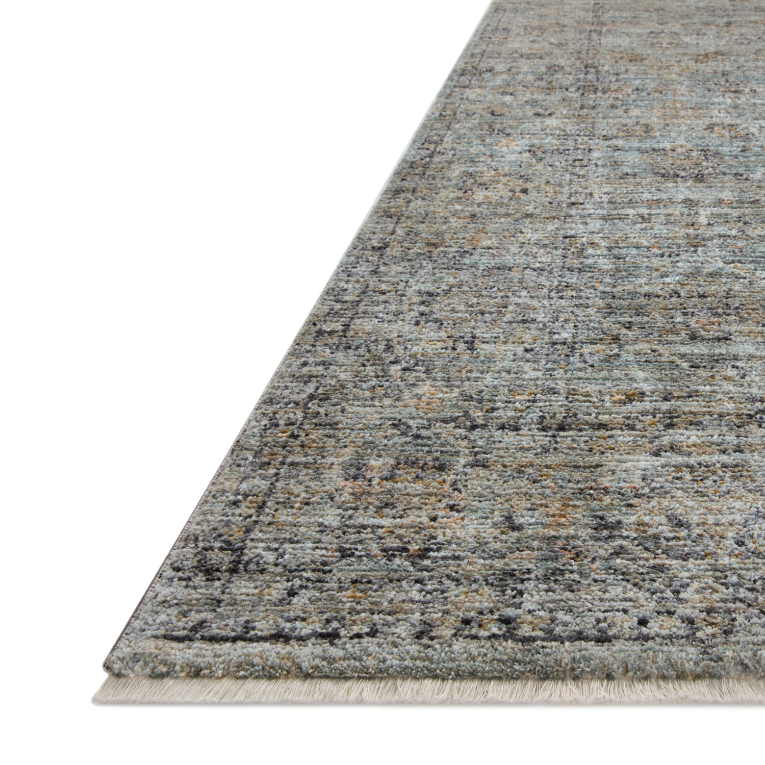 Jean Stoffer X Loloi Katherine Ocean/ Gold Rug